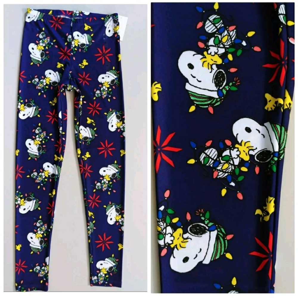 PEANUTS LIGHTS CHRISTMAS LEGGINGS